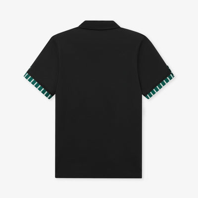 Head Golf Men's Roll Sleeve Polo - Black - Erthe Golf