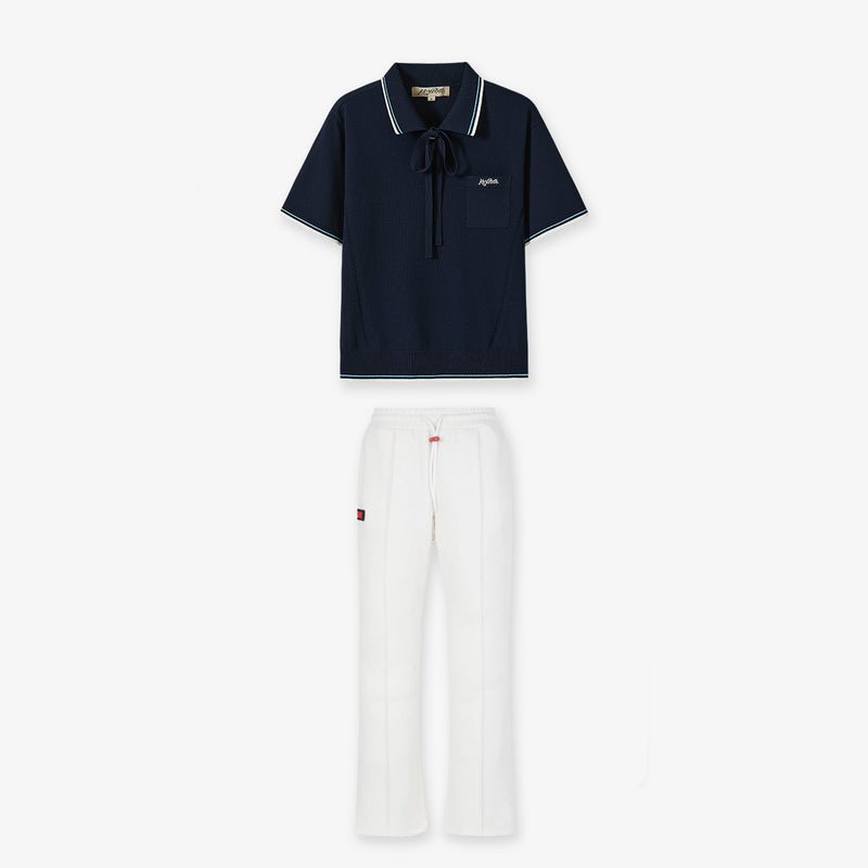 The Navy Tee - Off Look - Erthe Golf