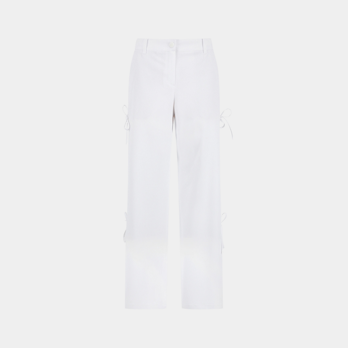 Women's Relaxed Wide Pants - White