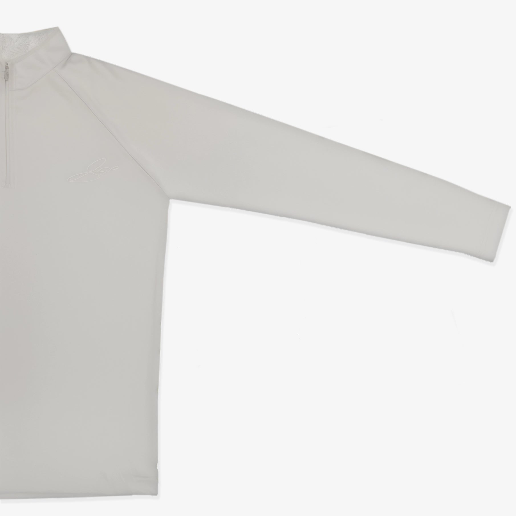 Men's Dolomite Quarter Zip - Grey - Erthe Golf