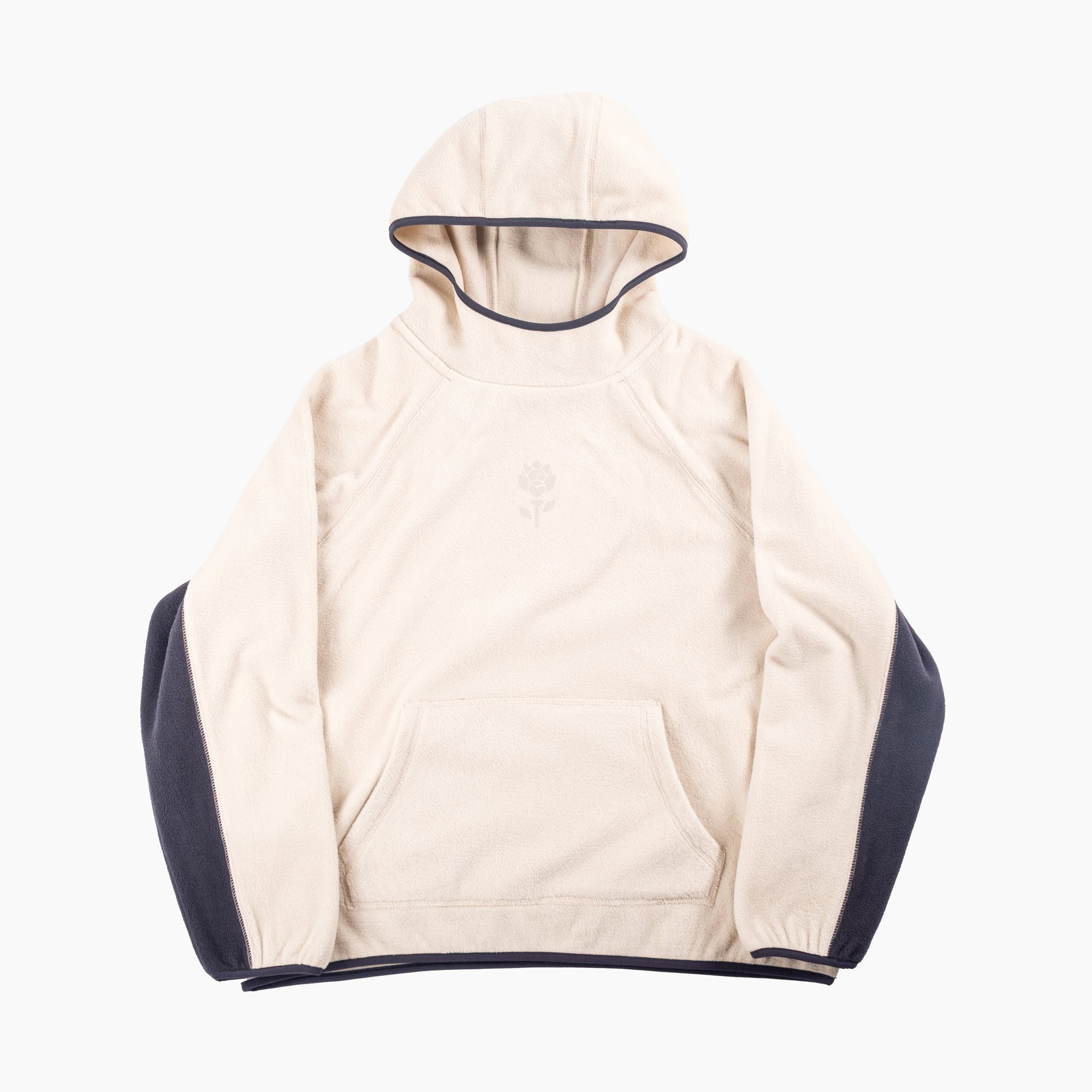 Front view fof Men's Hoodie - Beige - Erthe Golf