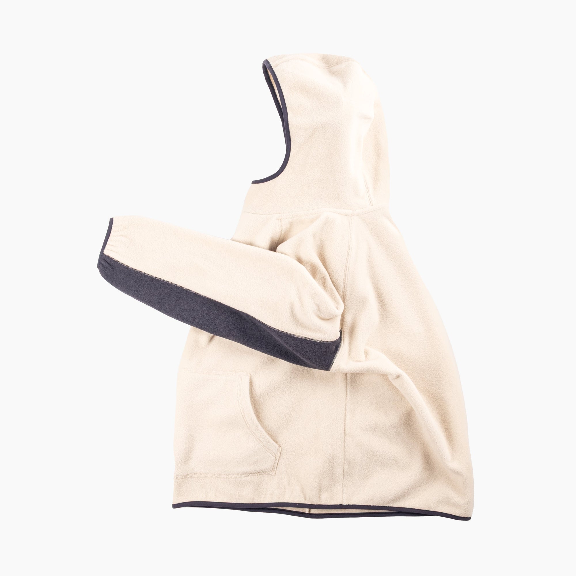Side view of Men's Hoodie - Beige - Erthe Golf