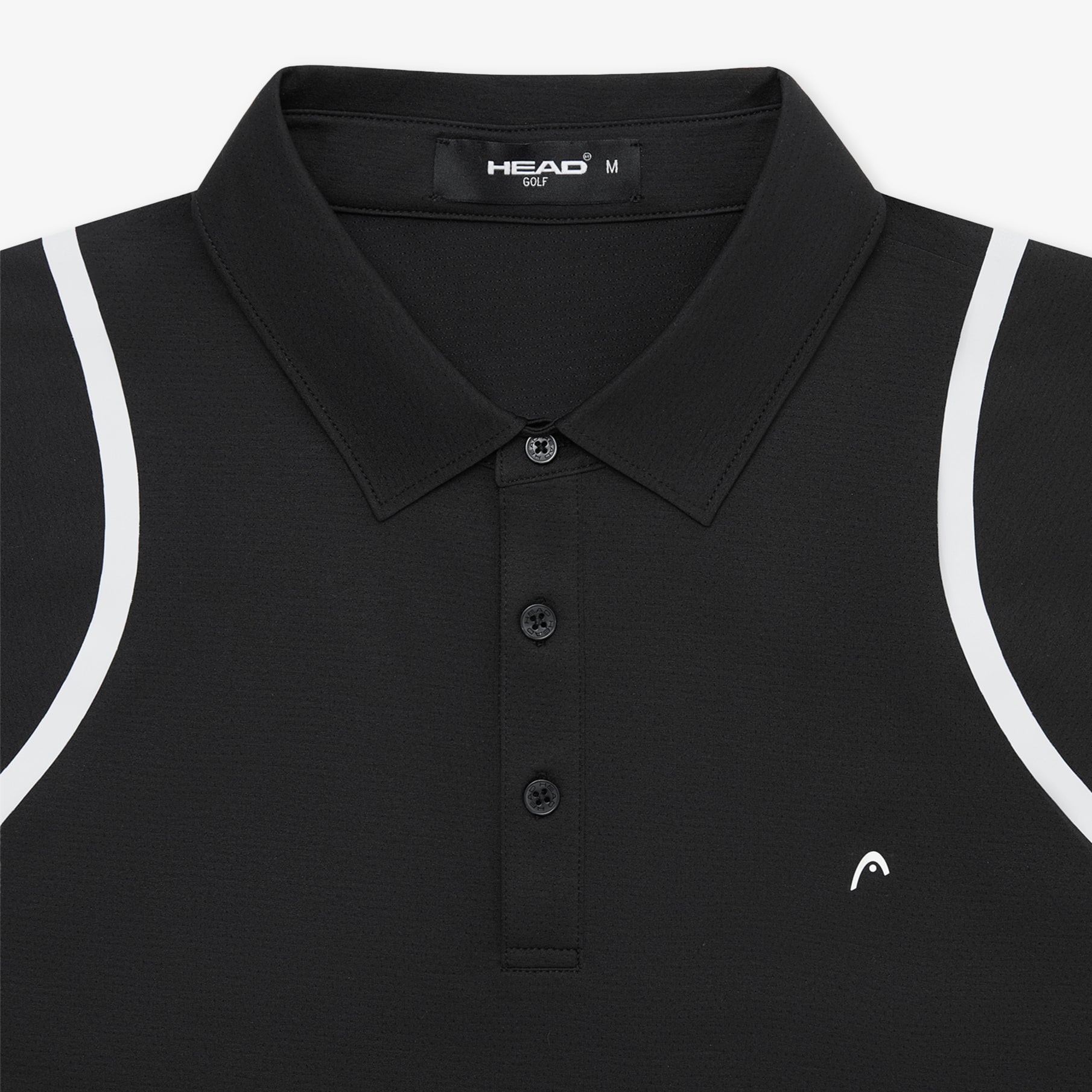 Head Golf Men&#39;s Polo - Black - Erthe Golf