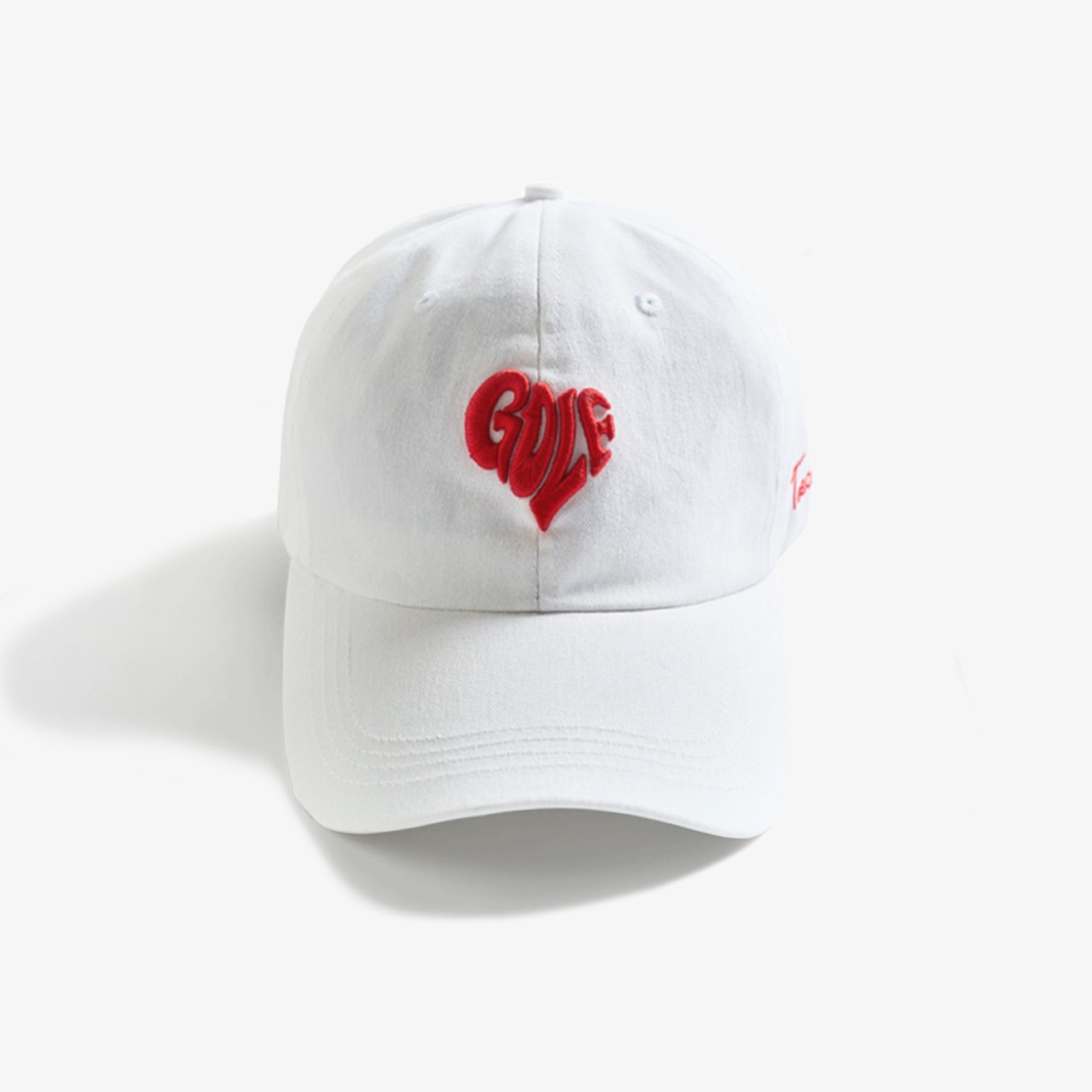 Women's Wide - Brim Golf Cap - White - Erthe Golf