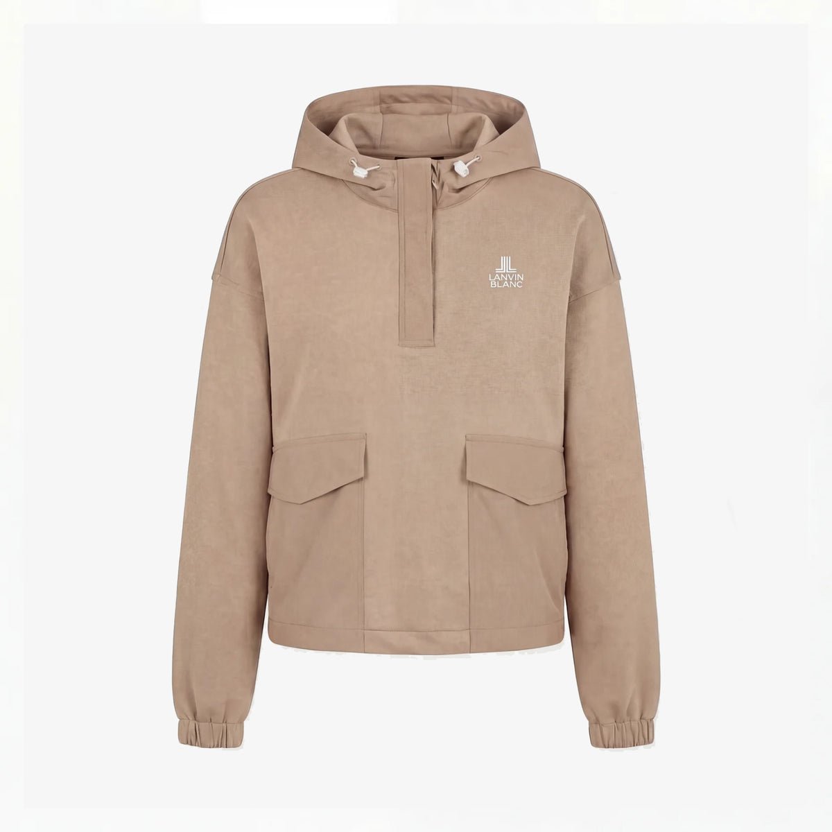 Women's Hooded Top - Camel - Erthe Golf