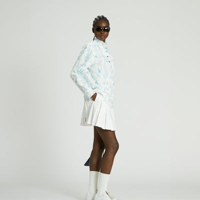 Head Golf Women's Knife Pleat Skirt - White - Erthe Golf