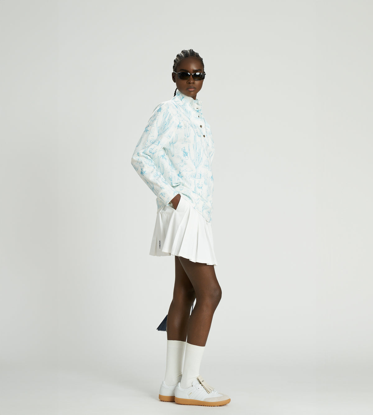 Head Golf Women's Knife Pleat Skirt - White - Erthe Golf