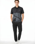 Golden Bear Men's Printed T-shirt - Black - Erthe Golf
