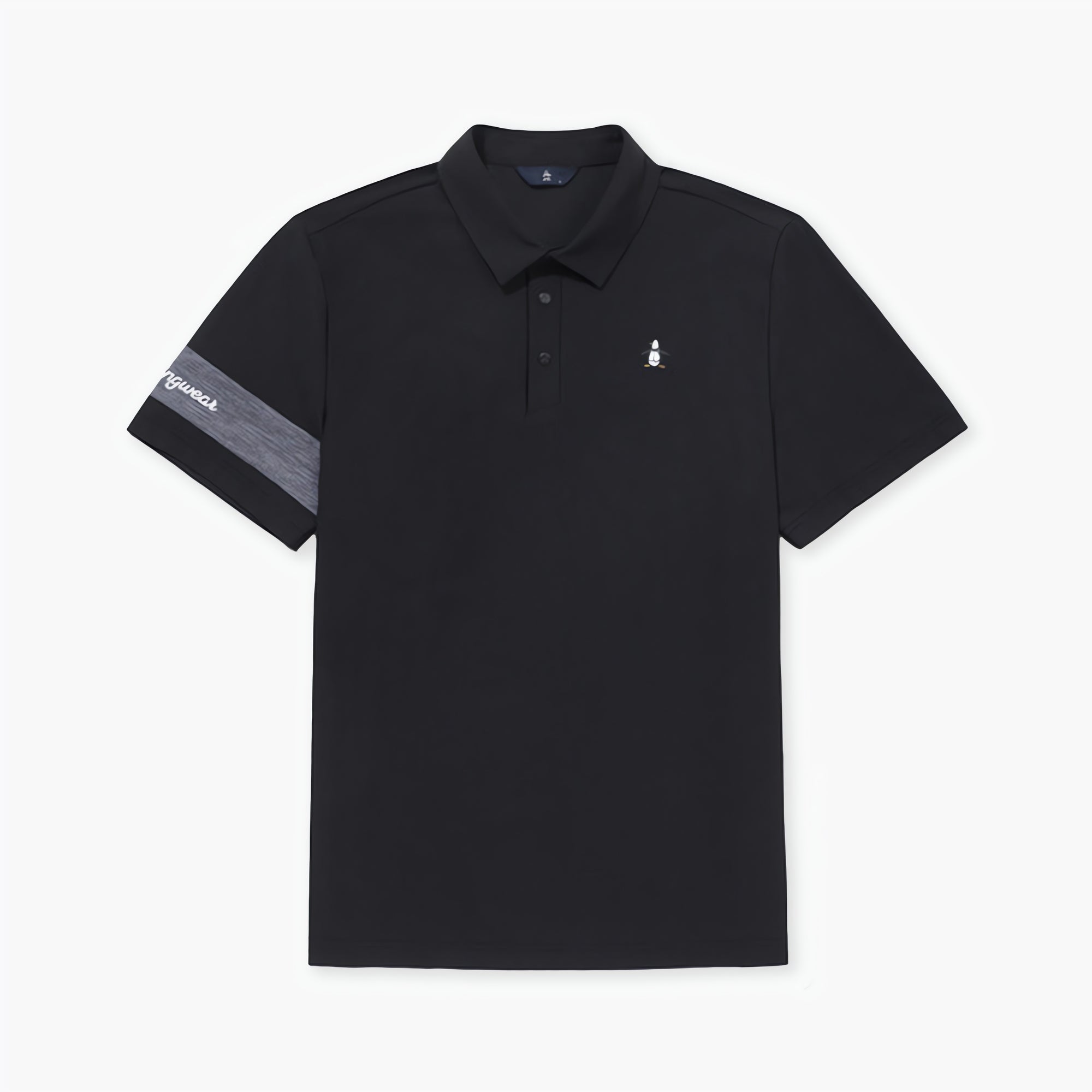 Munsingwear Men's Polo - Black - Erthe Golf