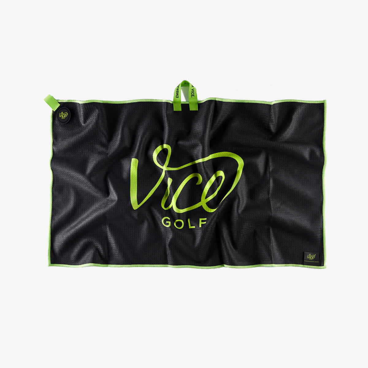 Vice Pro Neon Sunset Golf Balls + Gray Towel Bundle