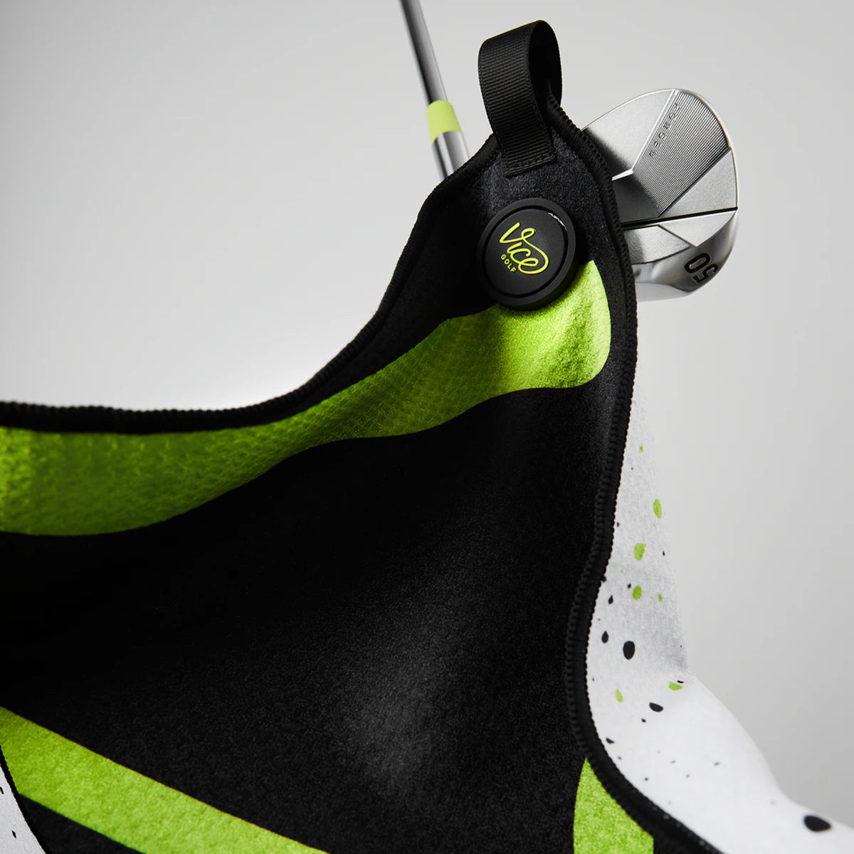 Golf Towel - Lime - Erthe Golf
