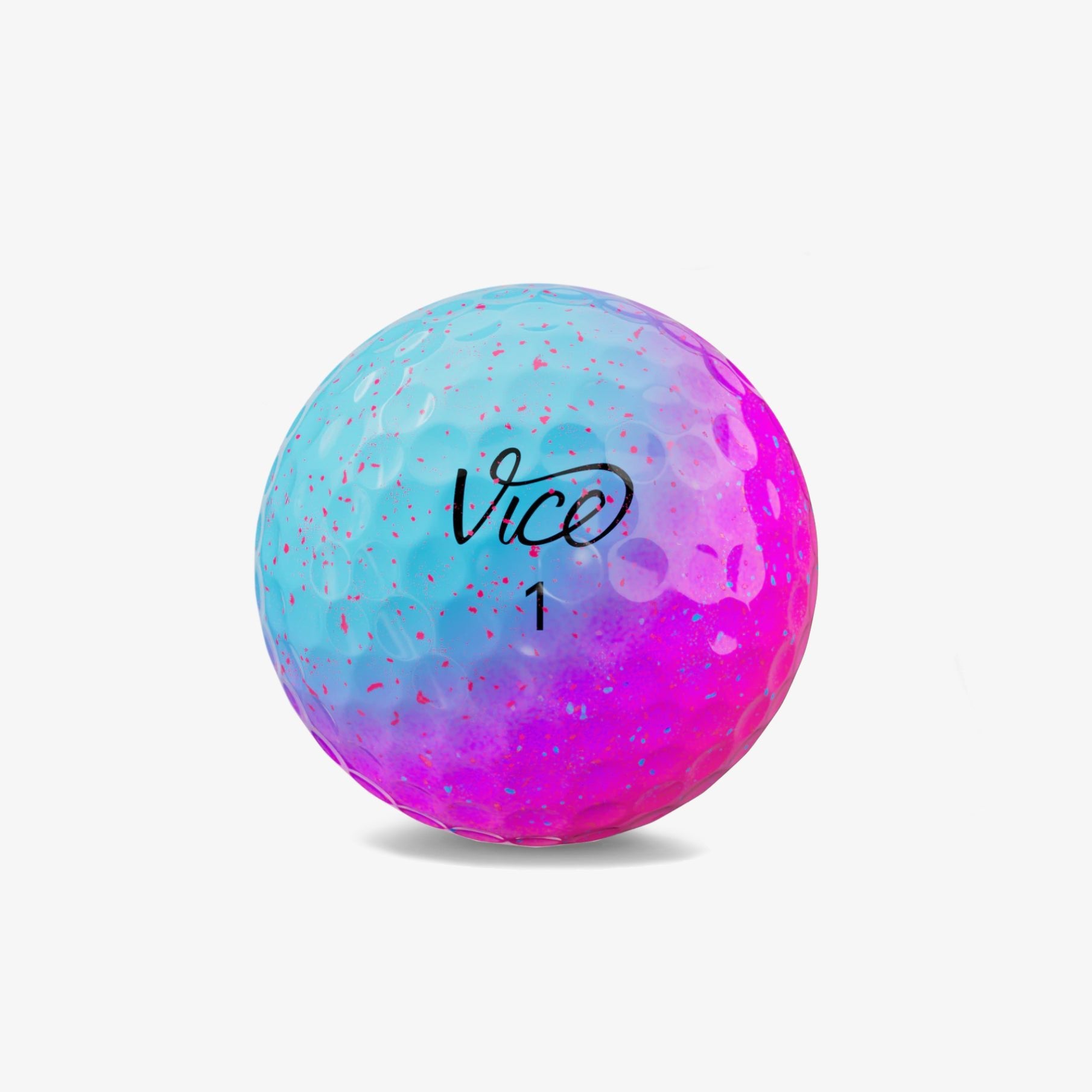 Vice Pro Air Cotton Candy Golf Balls + Gray Towel Bundle