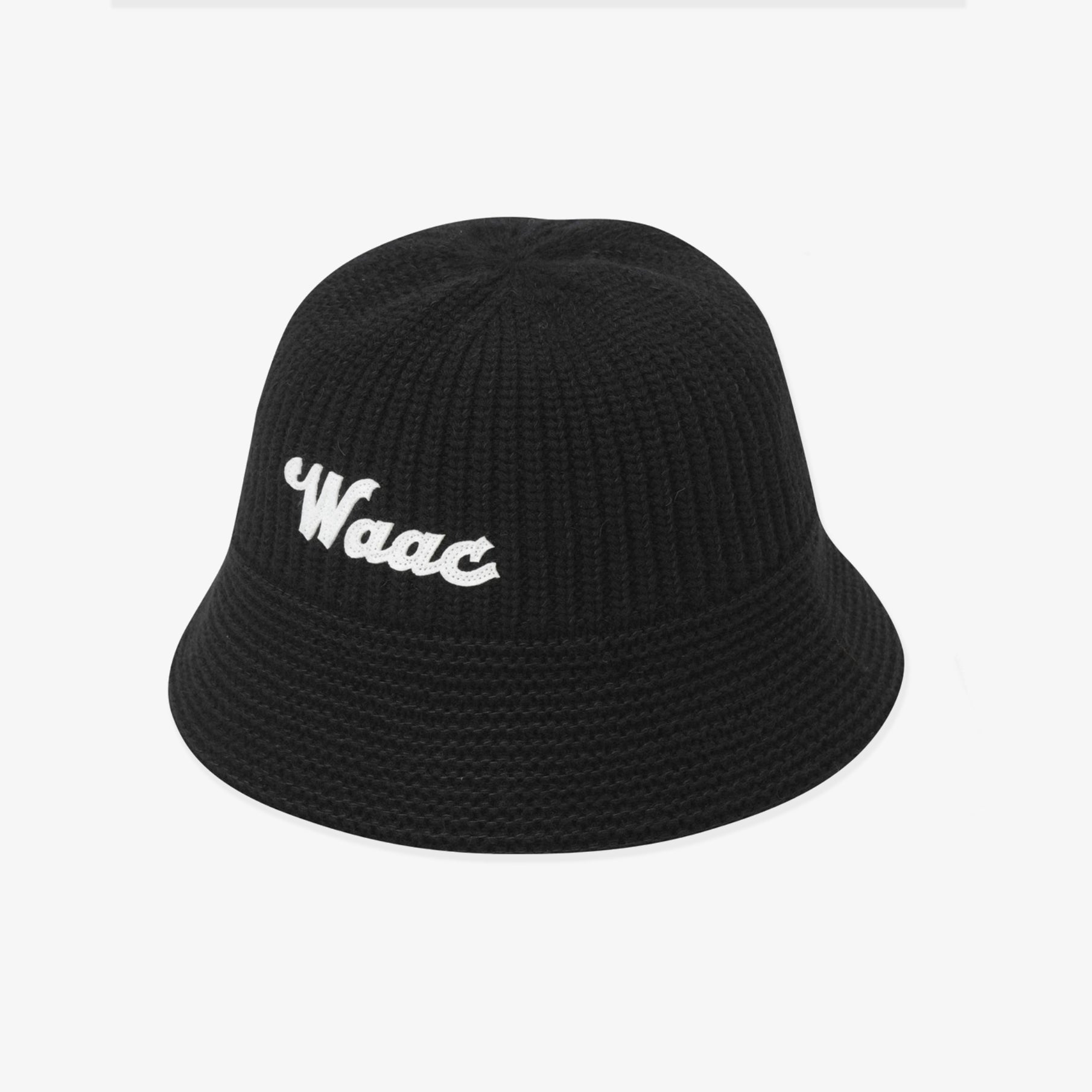 Knit Bucket Hat - Black - Erthe Golf