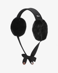 Women's Fur Ear Warmer - Black - Erthe Golf