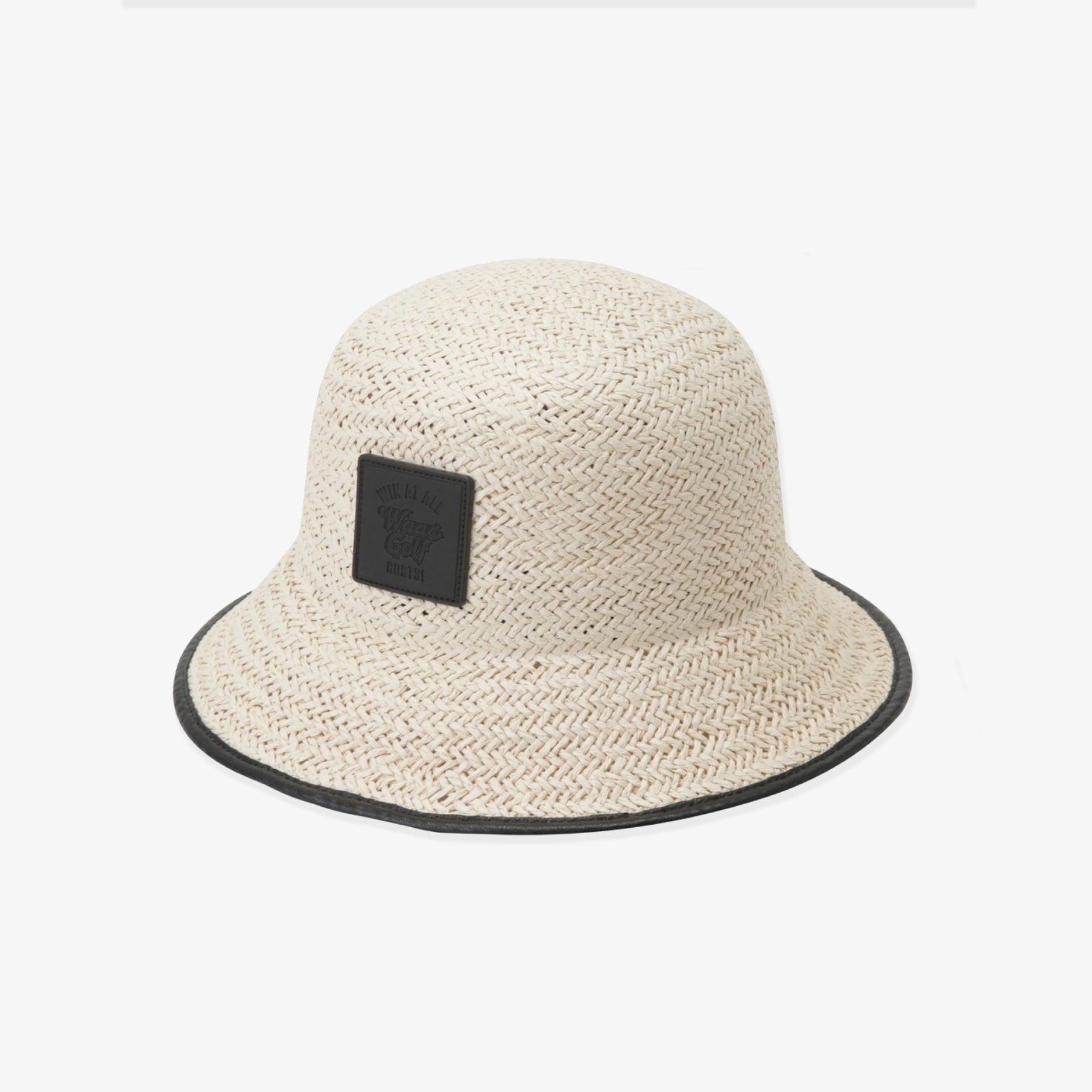 Women's Raffia Hat - Beige - Erthe Golf
