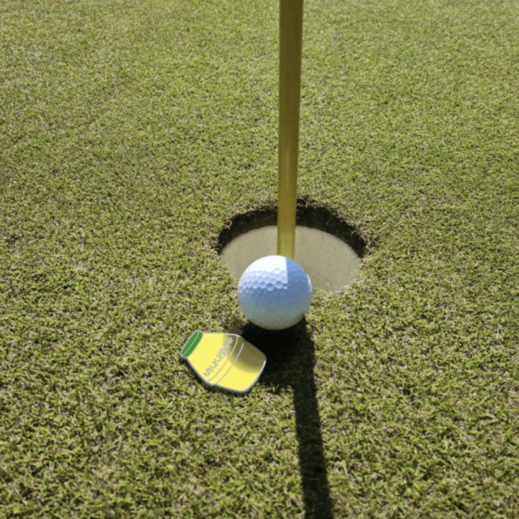 Binggrae Strawberry Golf Tee and Marker Set - Pink - Erthe Golf