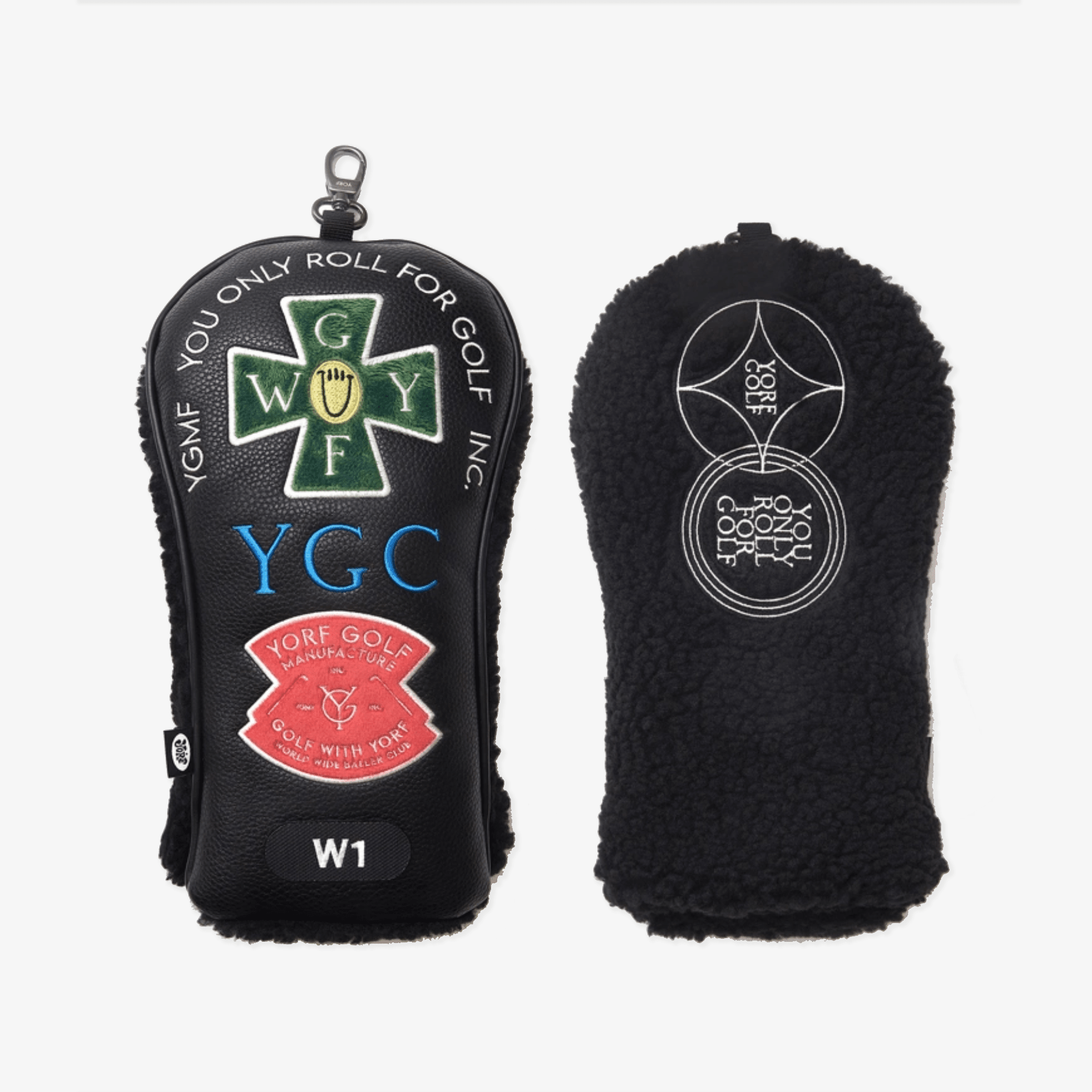 Driver Head Cover - Black - Erthe Golf