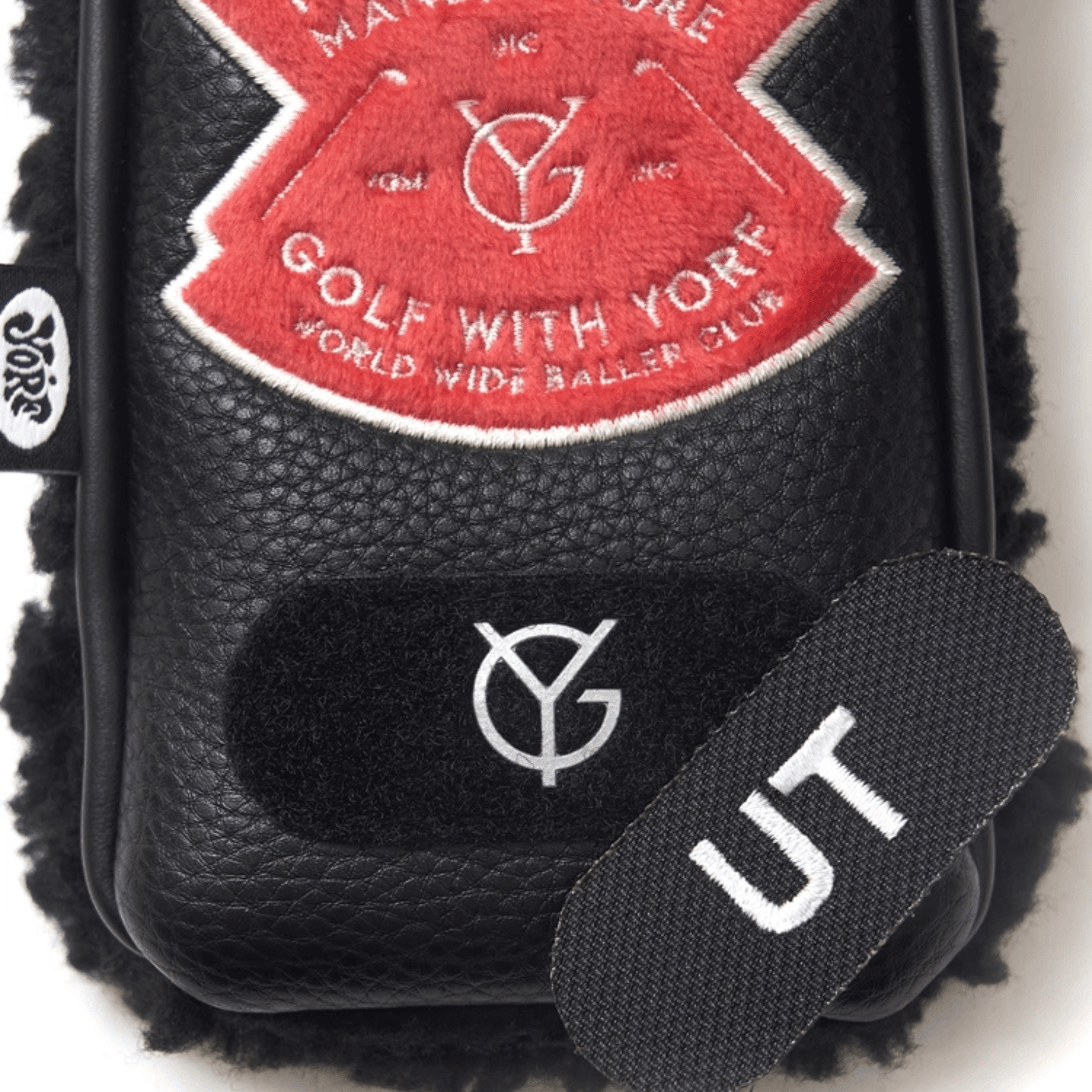 Utility Head Cover - Black - Erthe Golf