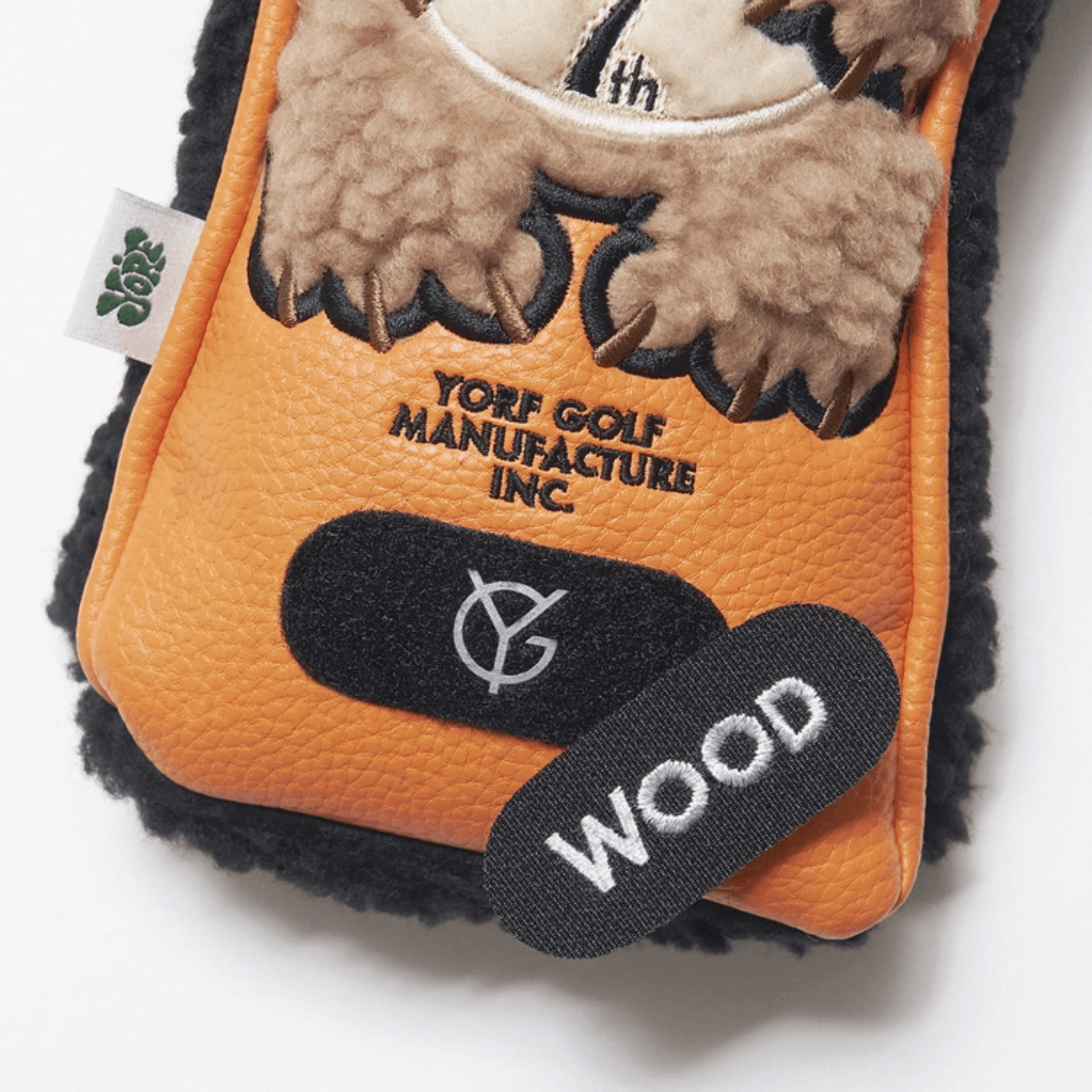 Bear Wood Cover - Orange - Erthe Golf